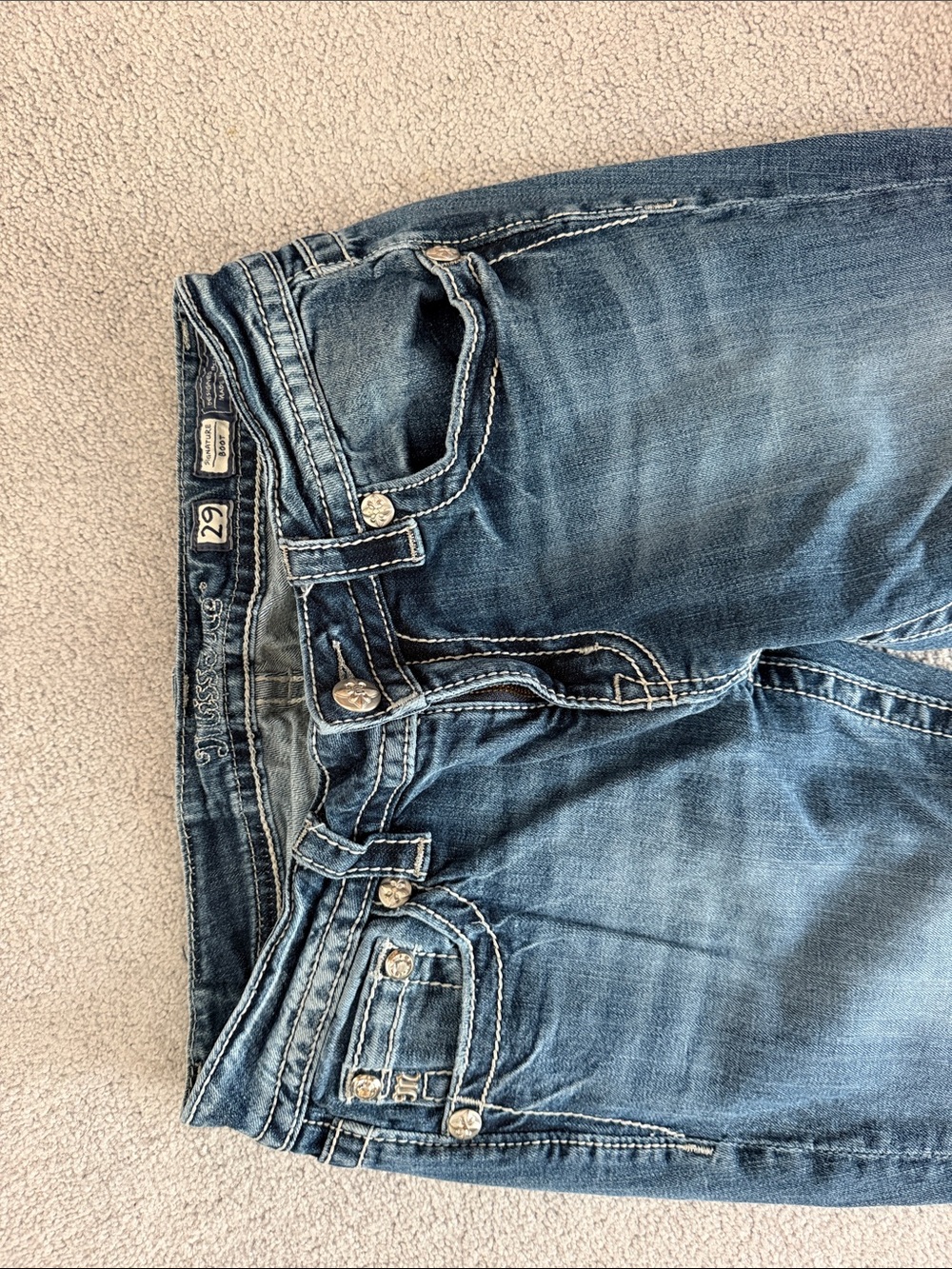 Miss Me Signature Boot 29 Embellished Boot Cut Jeans - Picture 4 of 4